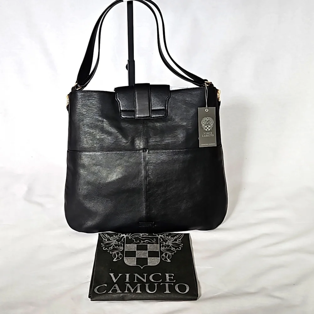 Vince Camuto Maecy Large Leather Hobo Bag